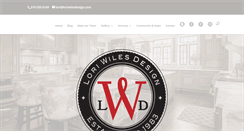 Desktop Screenshot of loriwilesdesign.com